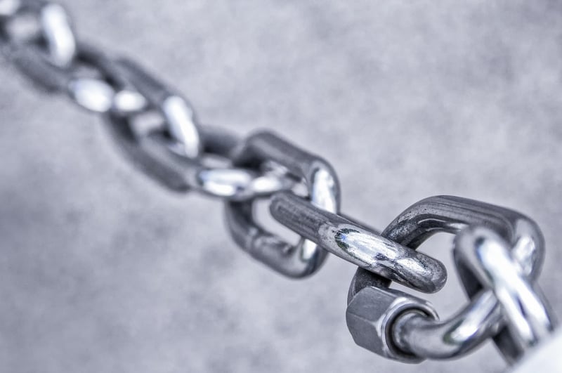 Bicycle Chain Keychains